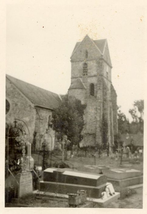 clocher, élévation ouest