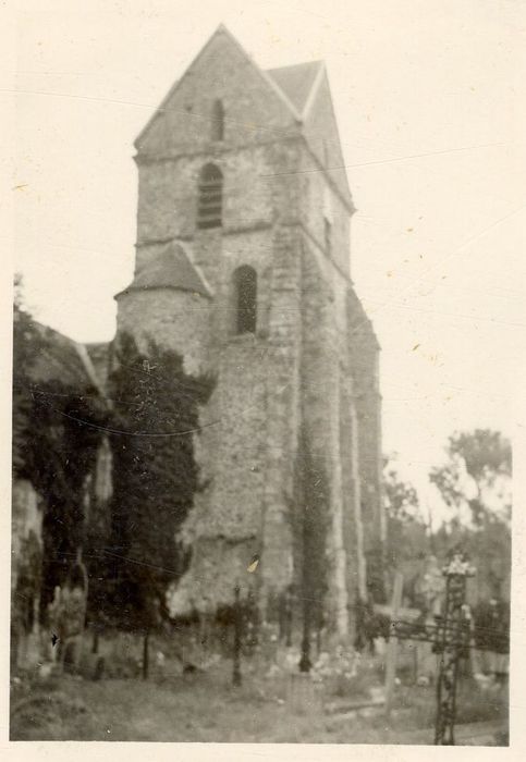 clocher, élévation ouest