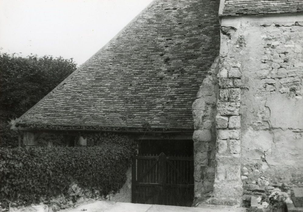 porche d’accès ouest