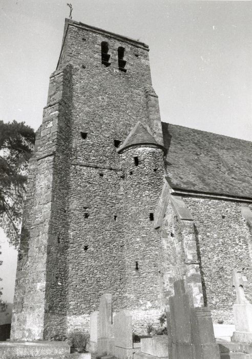 clocher, élévation sud