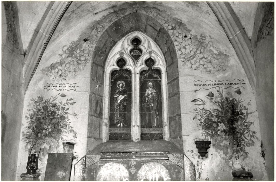 chapelle, mur sud
