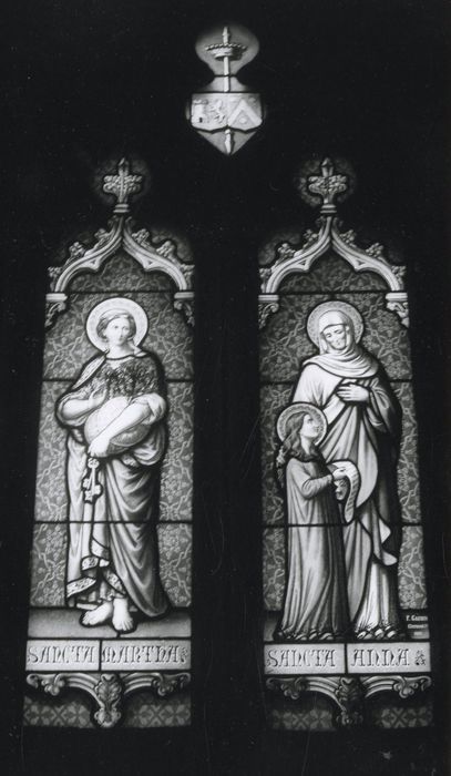 verrières : Sainte Martine, sainte Anne et la Vierge