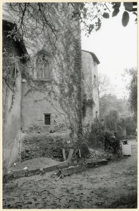 façade sud, vue partielle