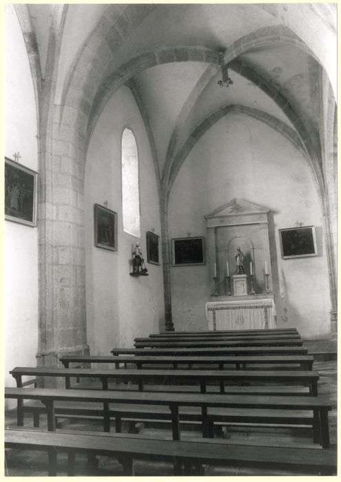 bas-côté nord