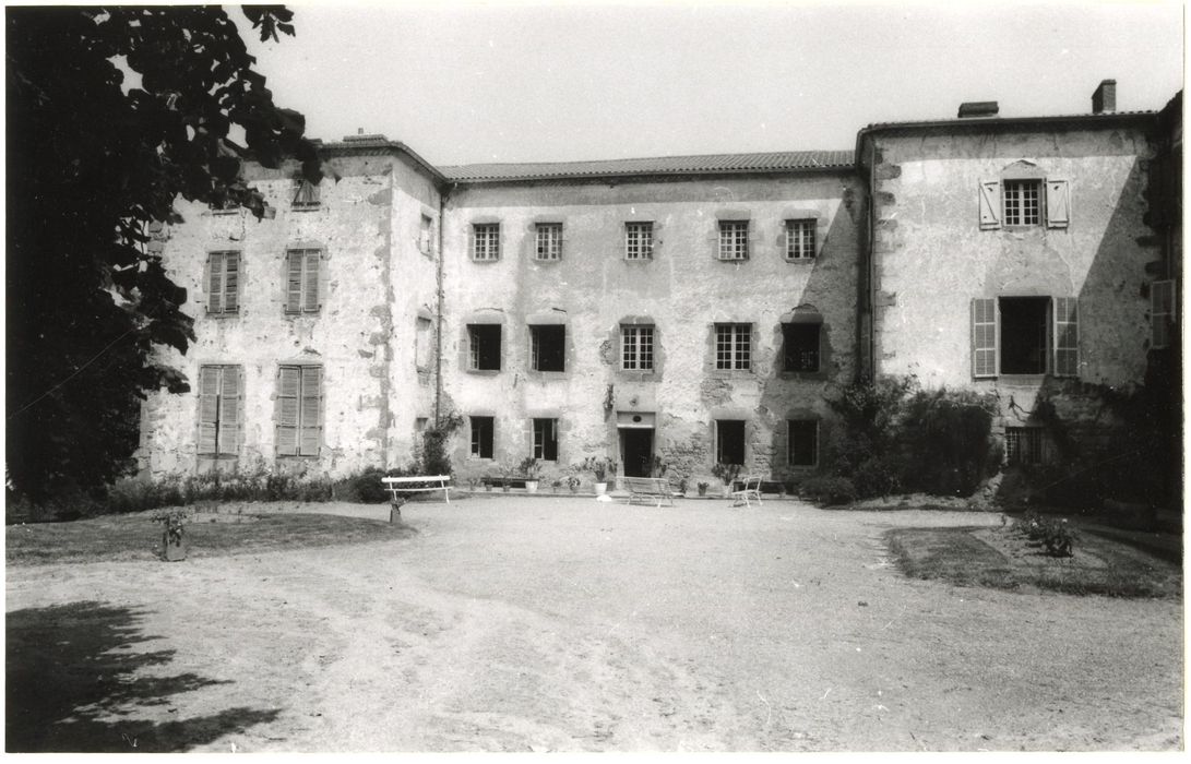 corps principal, façade sud