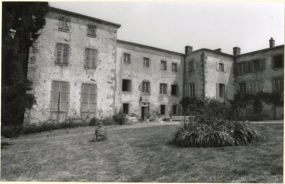 corps principal, façade sud