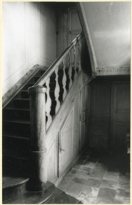escalier Louis XVI, vue partielle