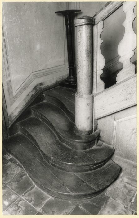 escalier Louis XVI, vue partielle
