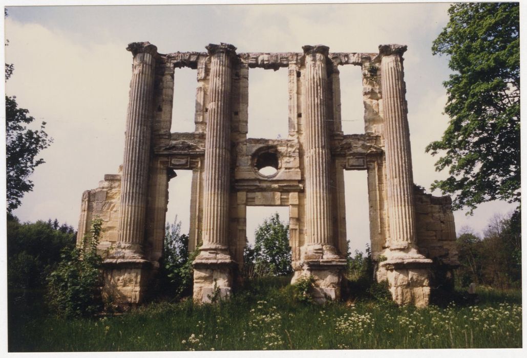 vue partielle des vestiges
