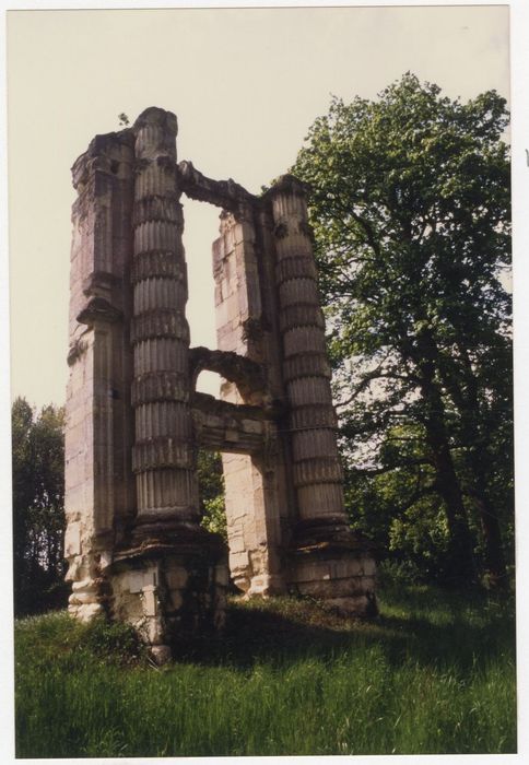 vue partielle des vestiges