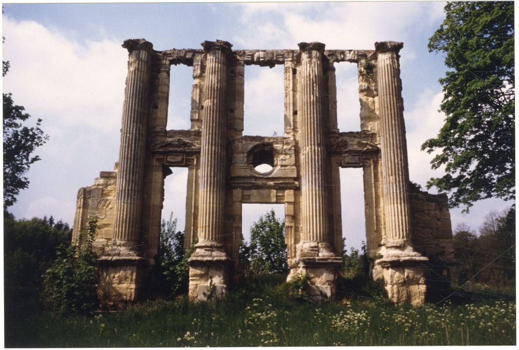 vue partielle des vestiges
