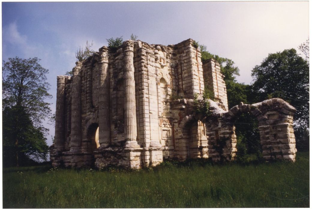 vue partielle des vestiges