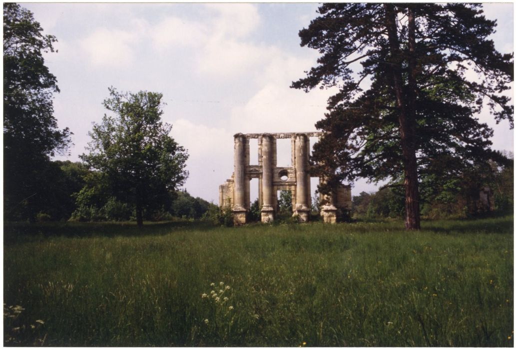 vue partielle des vestiges
