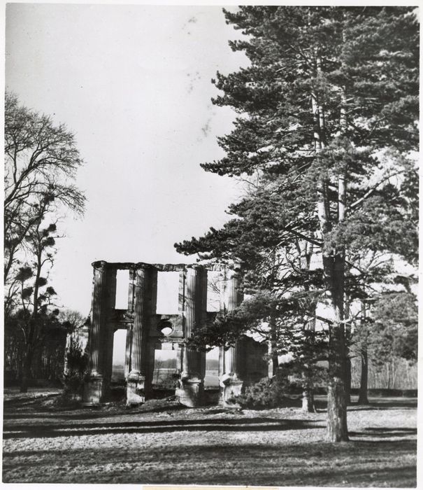 vue partielle des vestiges