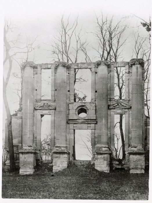 vue partielle des vestiges