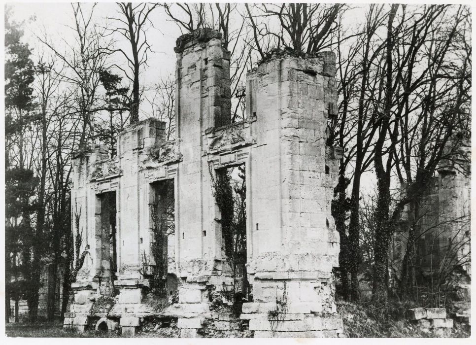 vue partielle des vestiges
