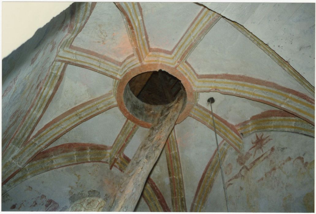 chapelle du clocher, voûte