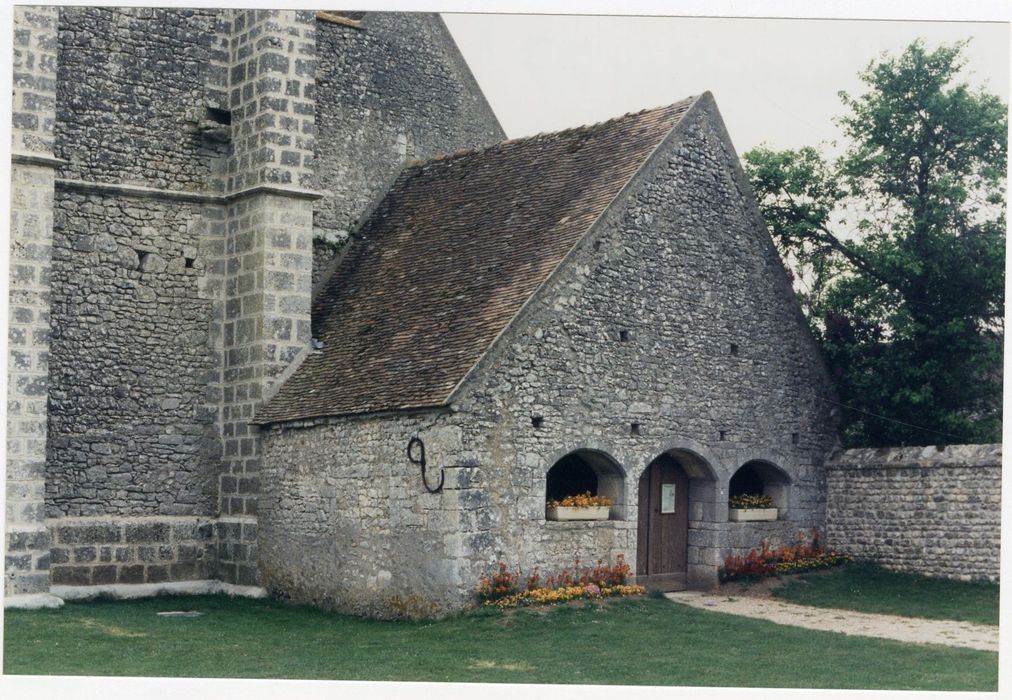 porche d’accès ouest