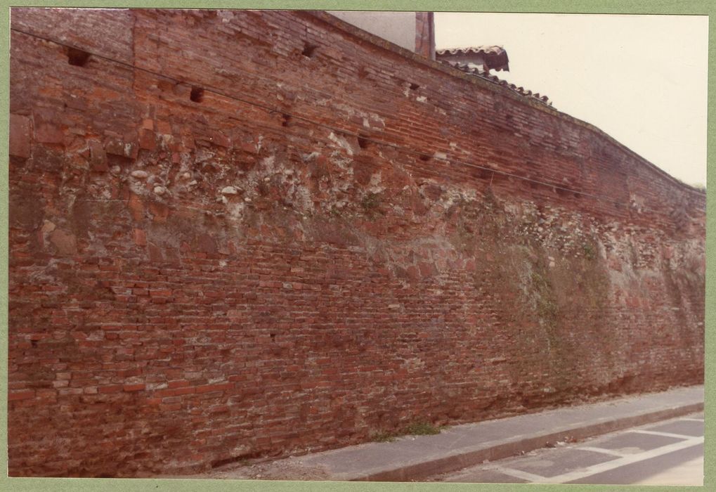 vue partielle des remparts (segment A)