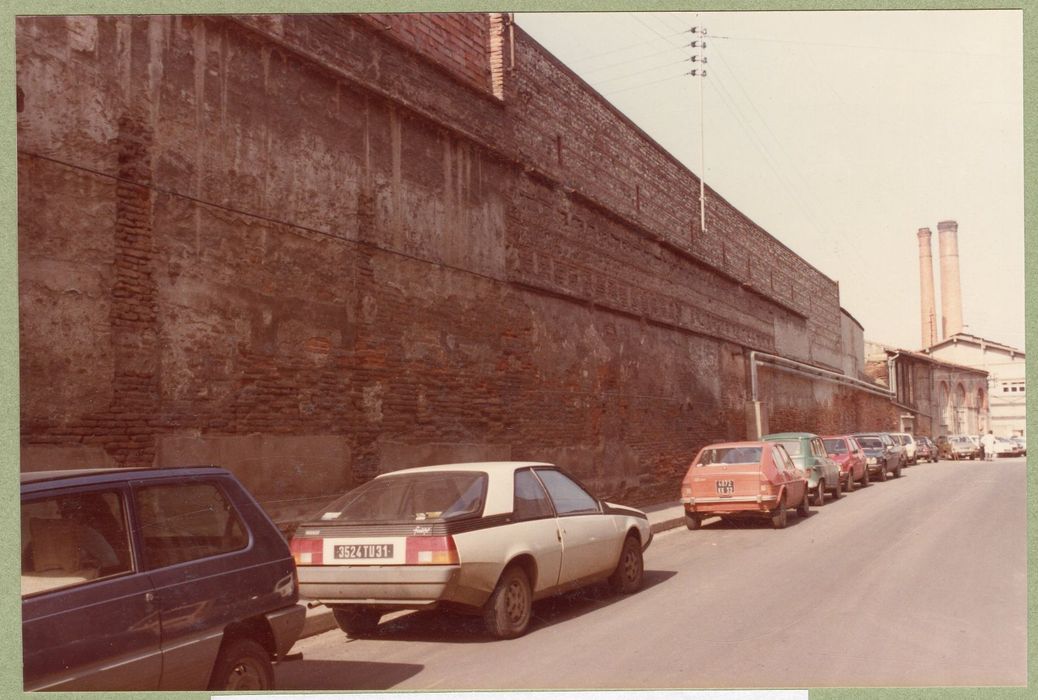 vue partielle des remparts (segment B)