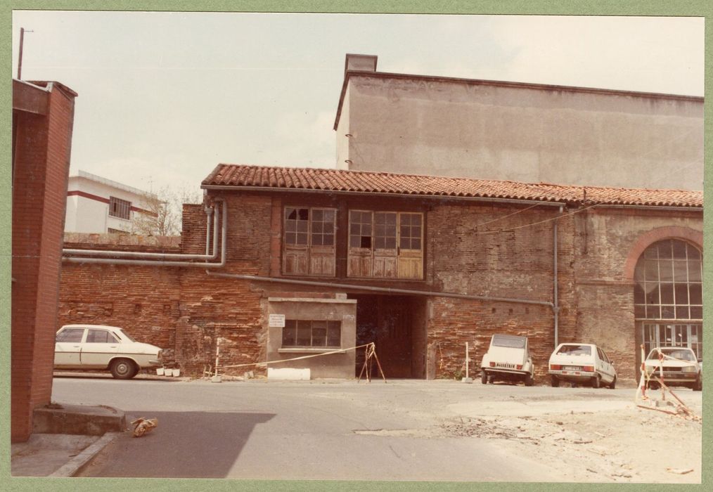 vue partielle des remparts (segment B)