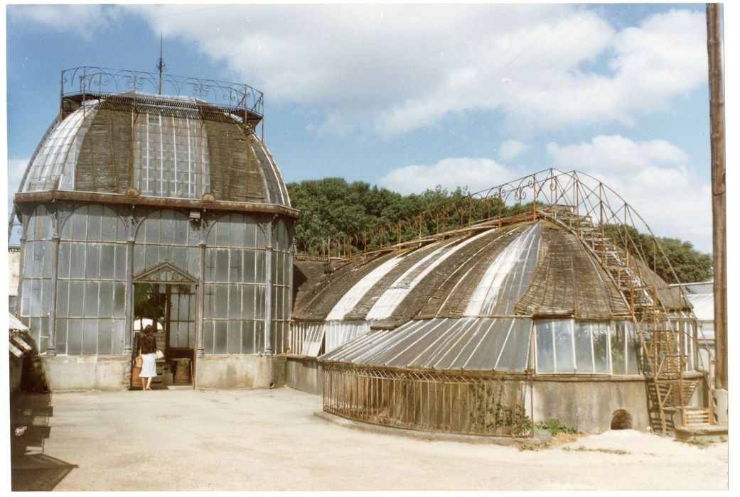 vue générale des serres