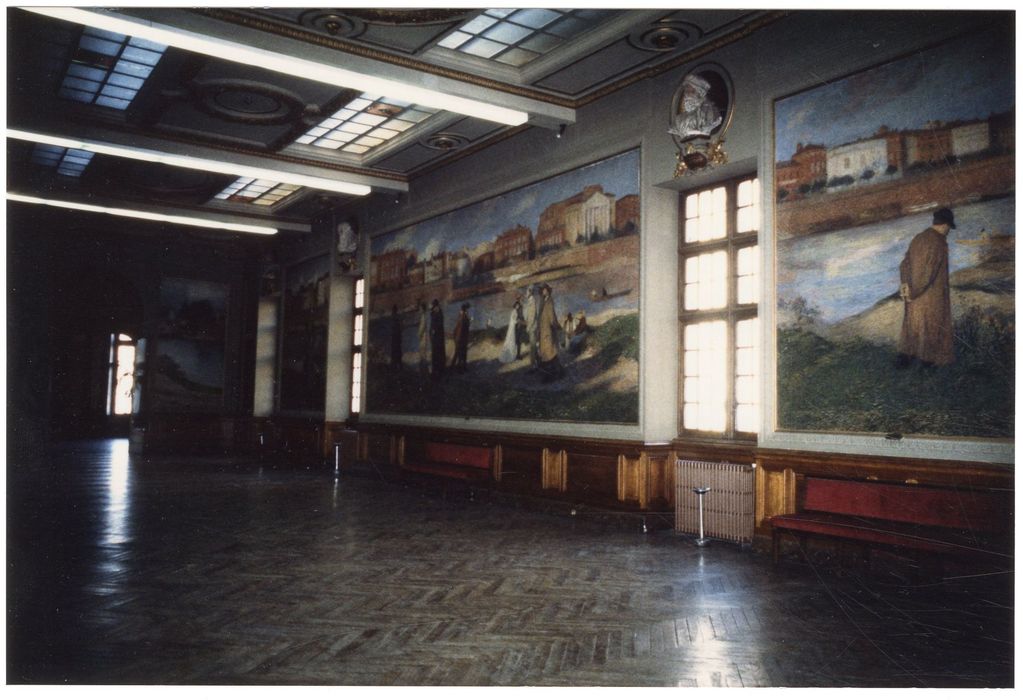 salle Henri Martin, vue partielle des décors