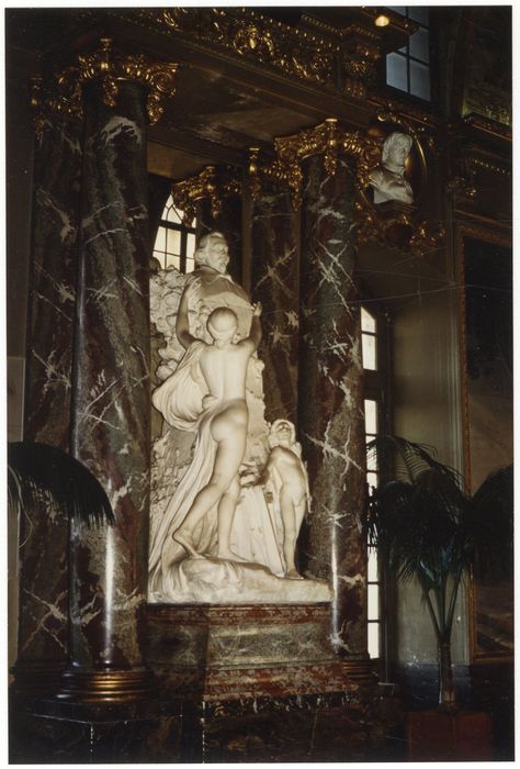 salle des Illustres, vue partielle du décor