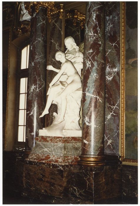salle des Illustres, vue partielle du décor