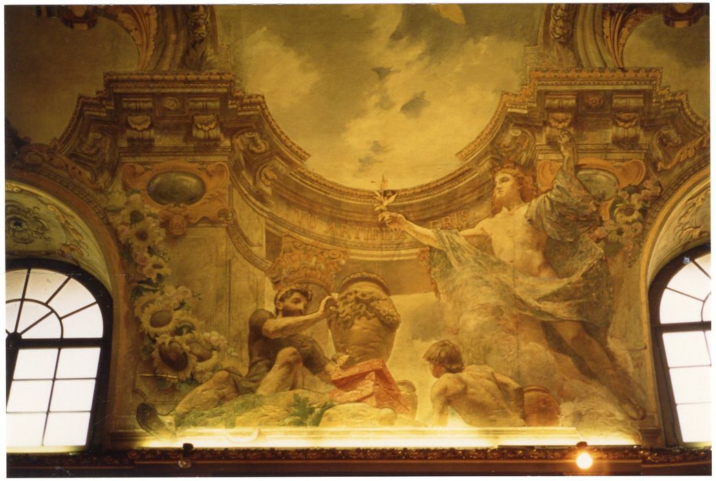 salle des Illustres, détail du décor