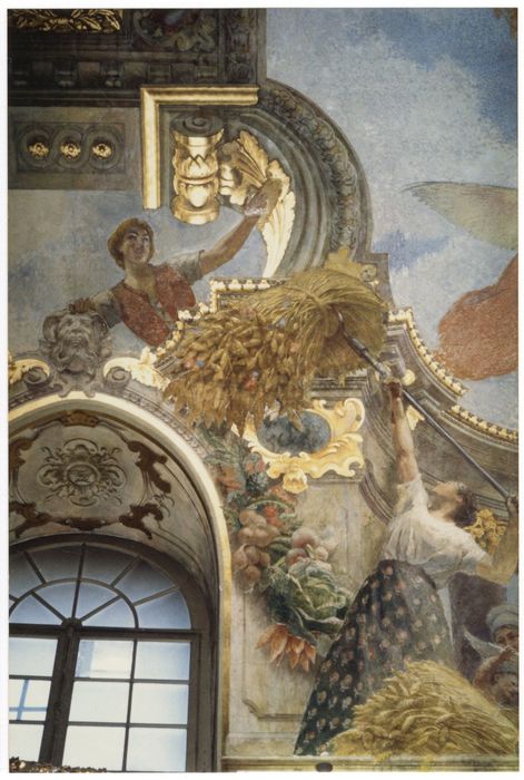 salle des Illustres, détail du décor