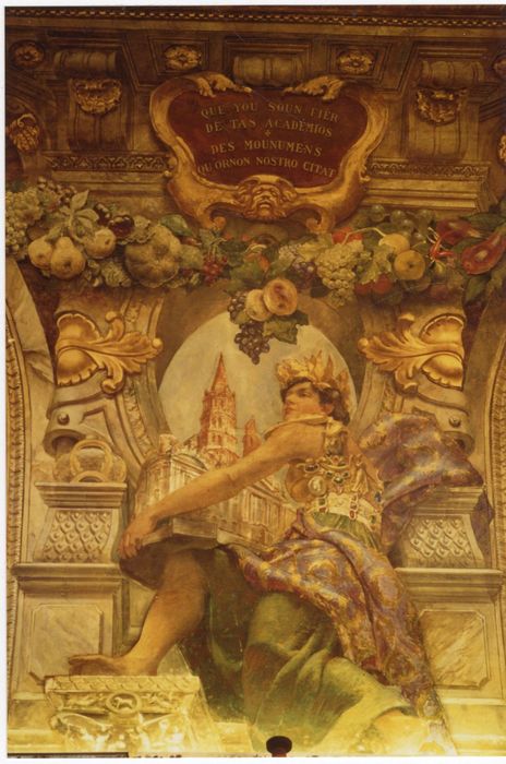 salle des Illustres, détail du décor