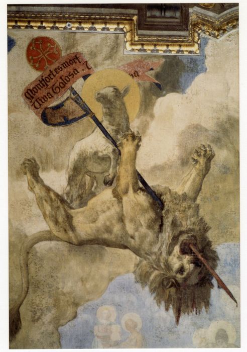 salle des Illustres, détail du décor