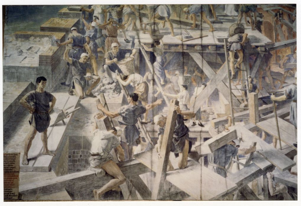 salle des Illustres, détail du décor