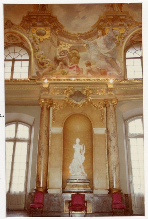 salle des Illustres, vue partielle du décor