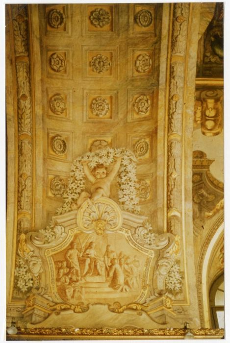 salle des Illustres, détail du décor