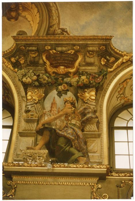 salle des Illustres, détail du décor