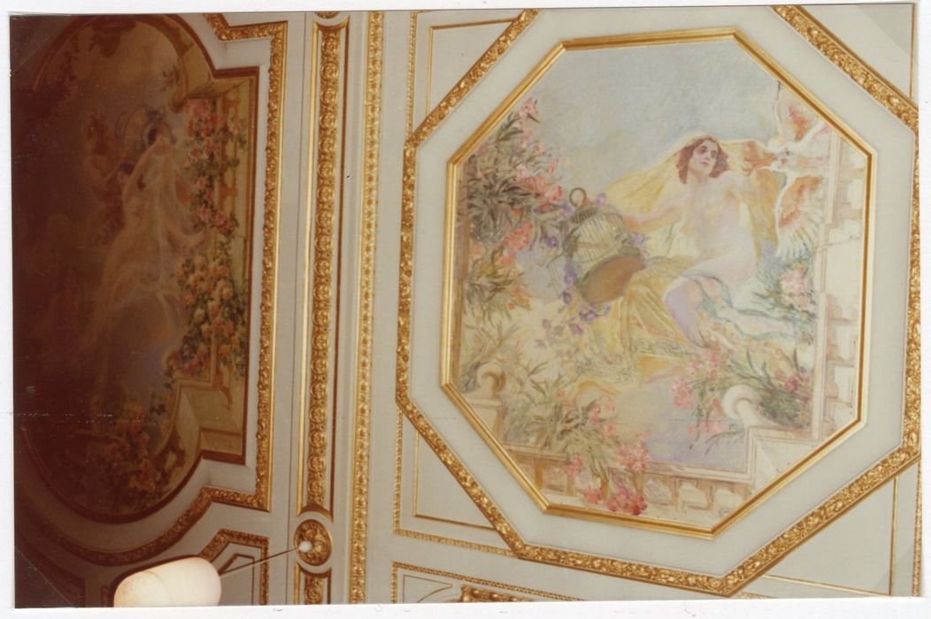salle des Mariages, détail du décor du plafond