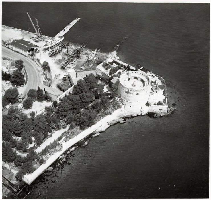 vue aérienne du fort