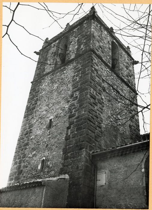 clocher, élévations nord et est