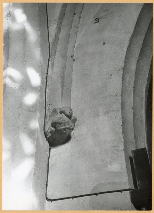 détail d’un culot sculpté