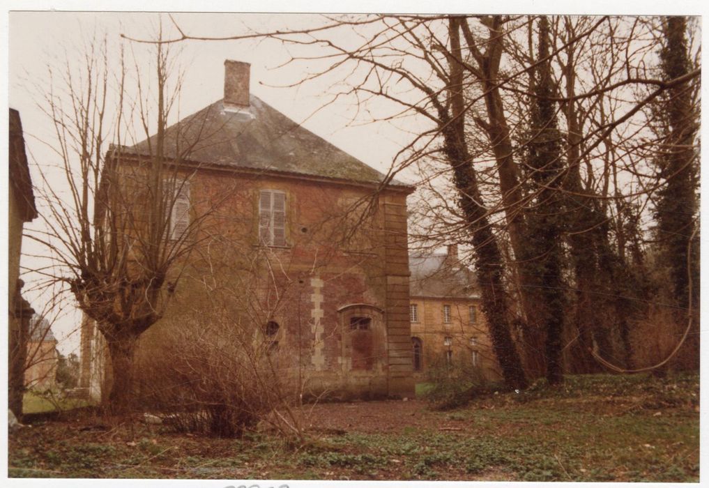 logis abbatial, aile ouest, façade sud