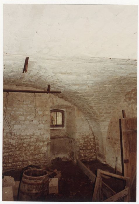 vue partielle des caves voûtées