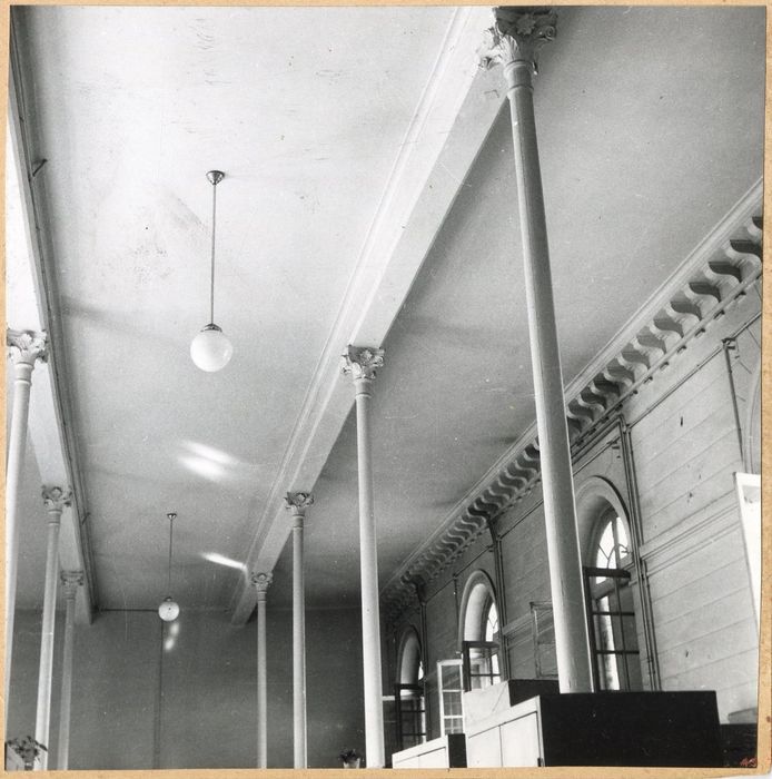 rez-de-chaussée, salle Monthyon, vue partielle des décors