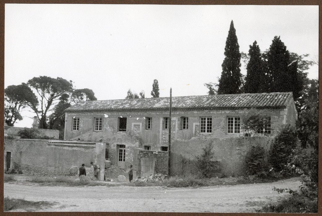 bâtiment ouest, façade ouest