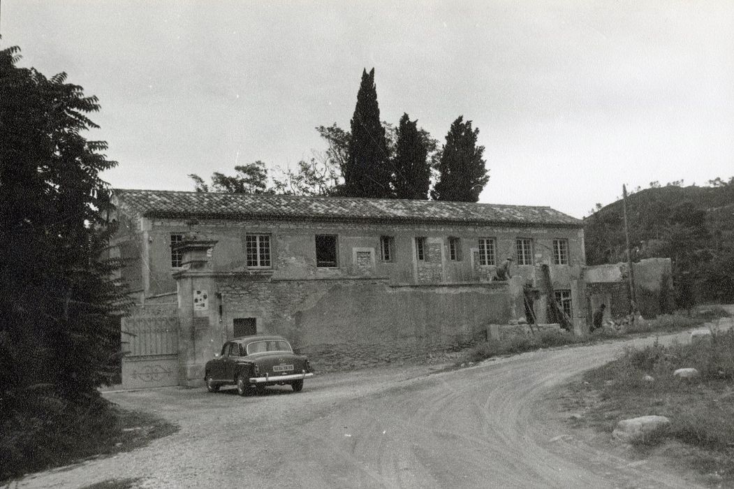 bâtiment ouest, façade ouest
