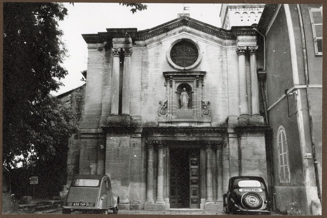 église abbatiale, façade ouest