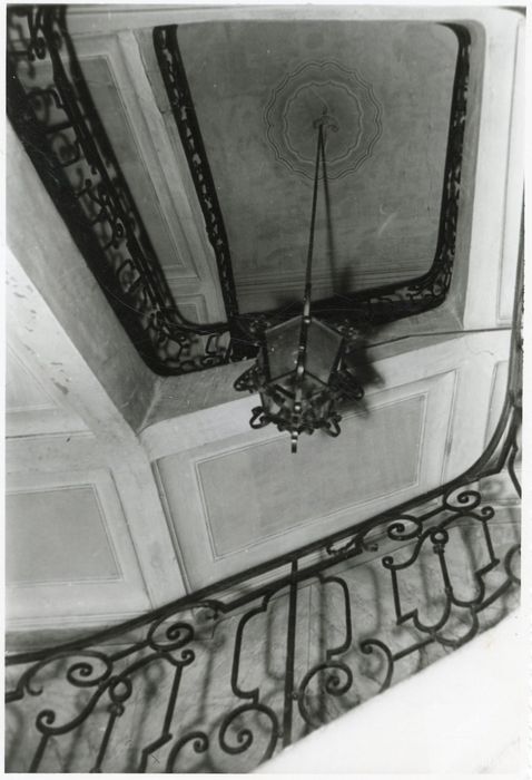 escalier monumentale, vue partielle