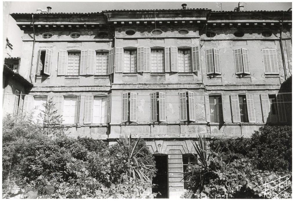 façade sur jardin