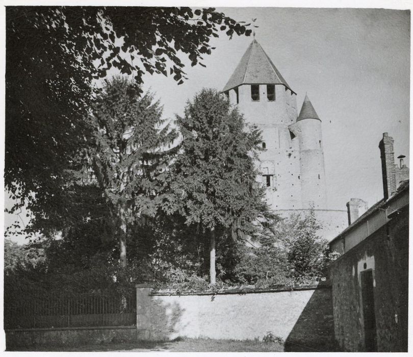 vue partielle du château